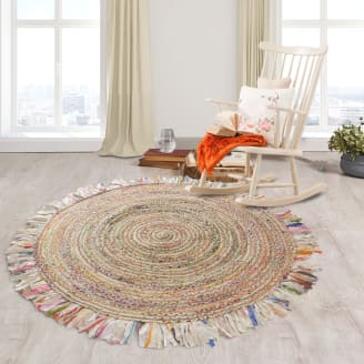 Natural White Multi-Purpose Rug – Soft Durable Floor Carpet