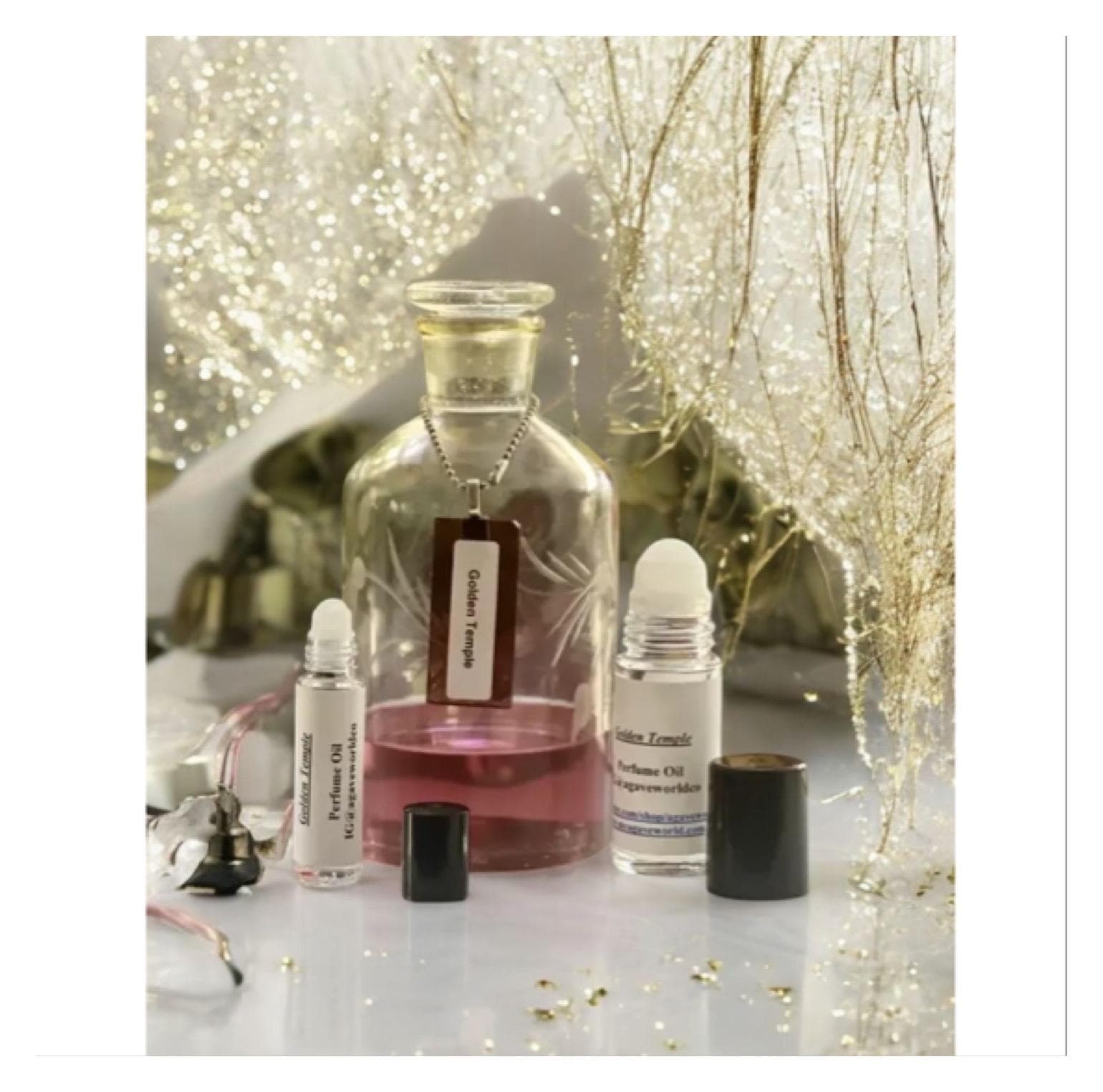 Golden Temple Perfume Oil/ Alcohol Free/ Roll- On Bottle
