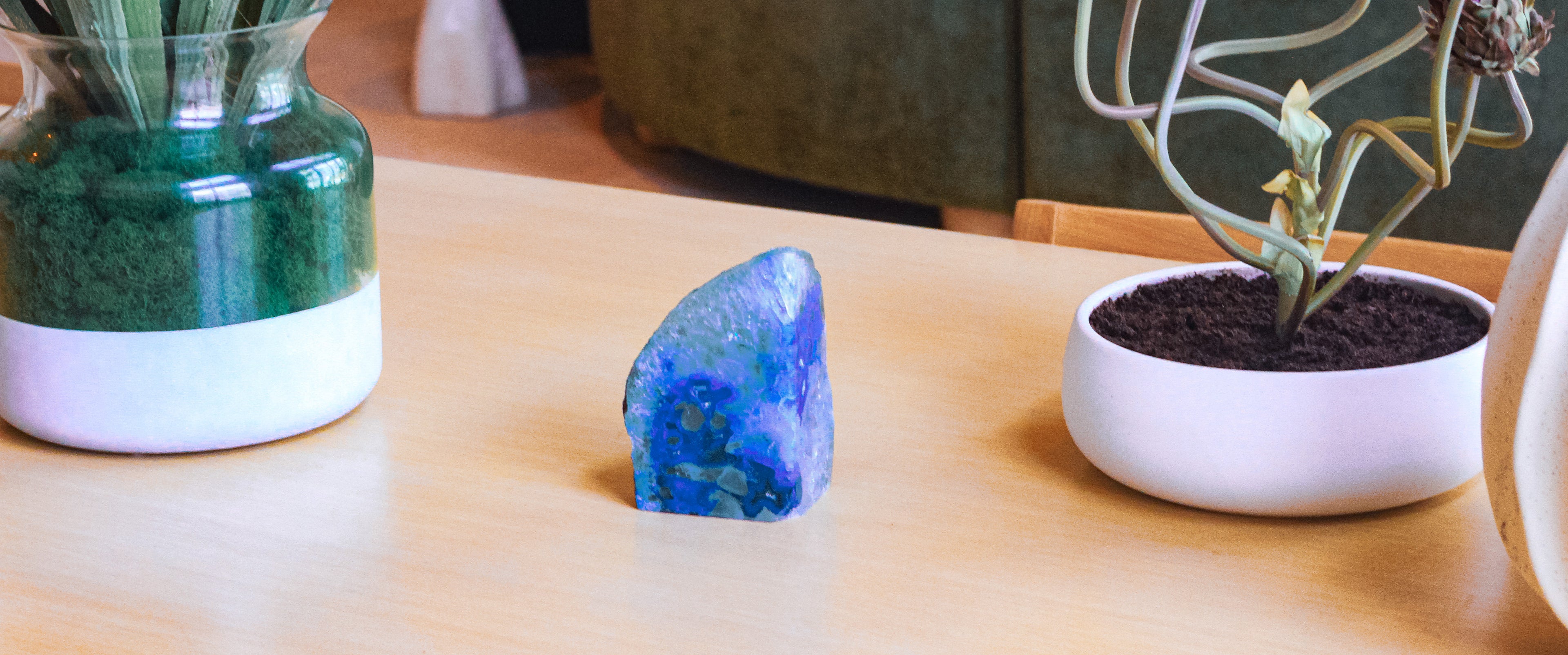 Blue Agate Geode
