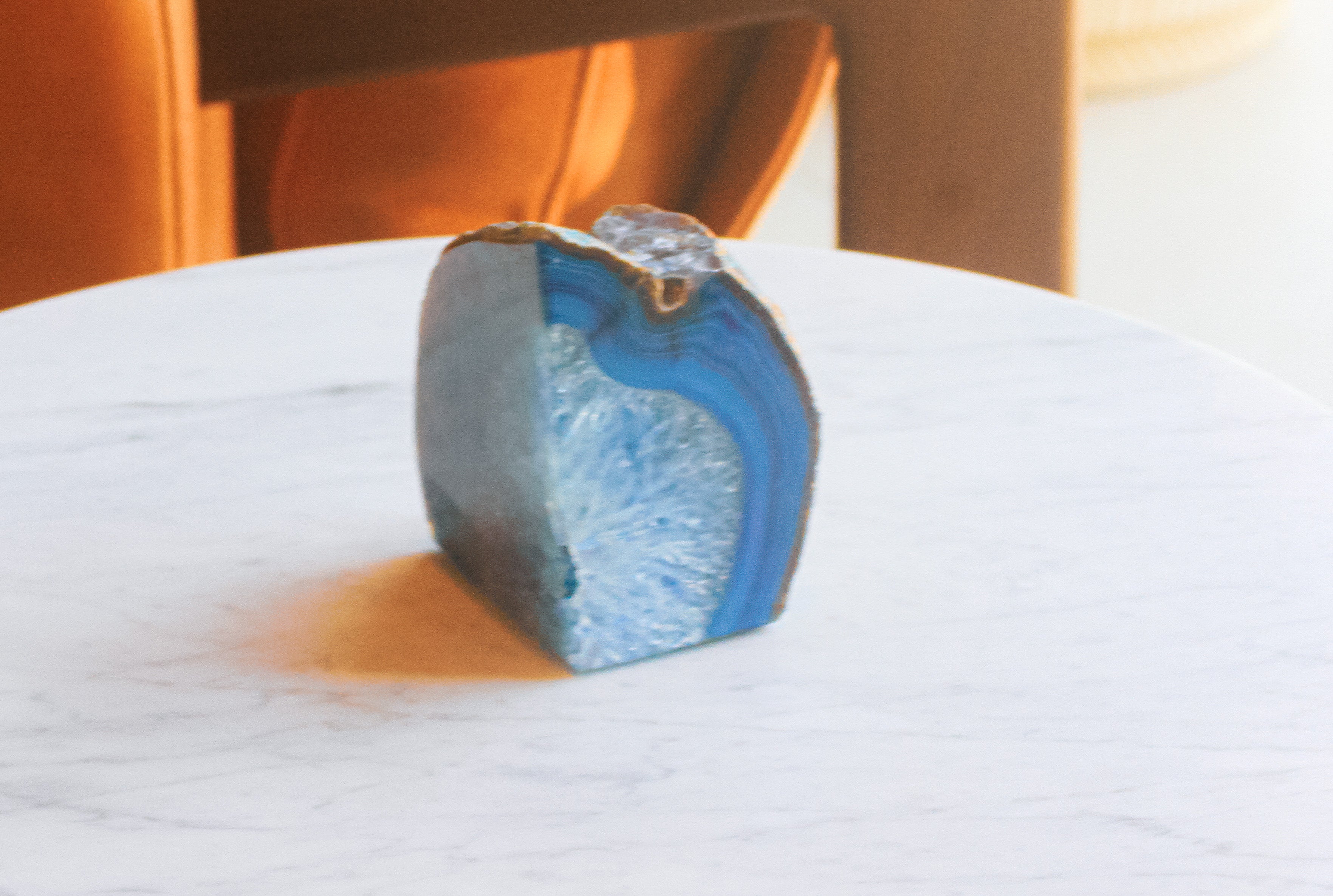 Blue Agate Geode