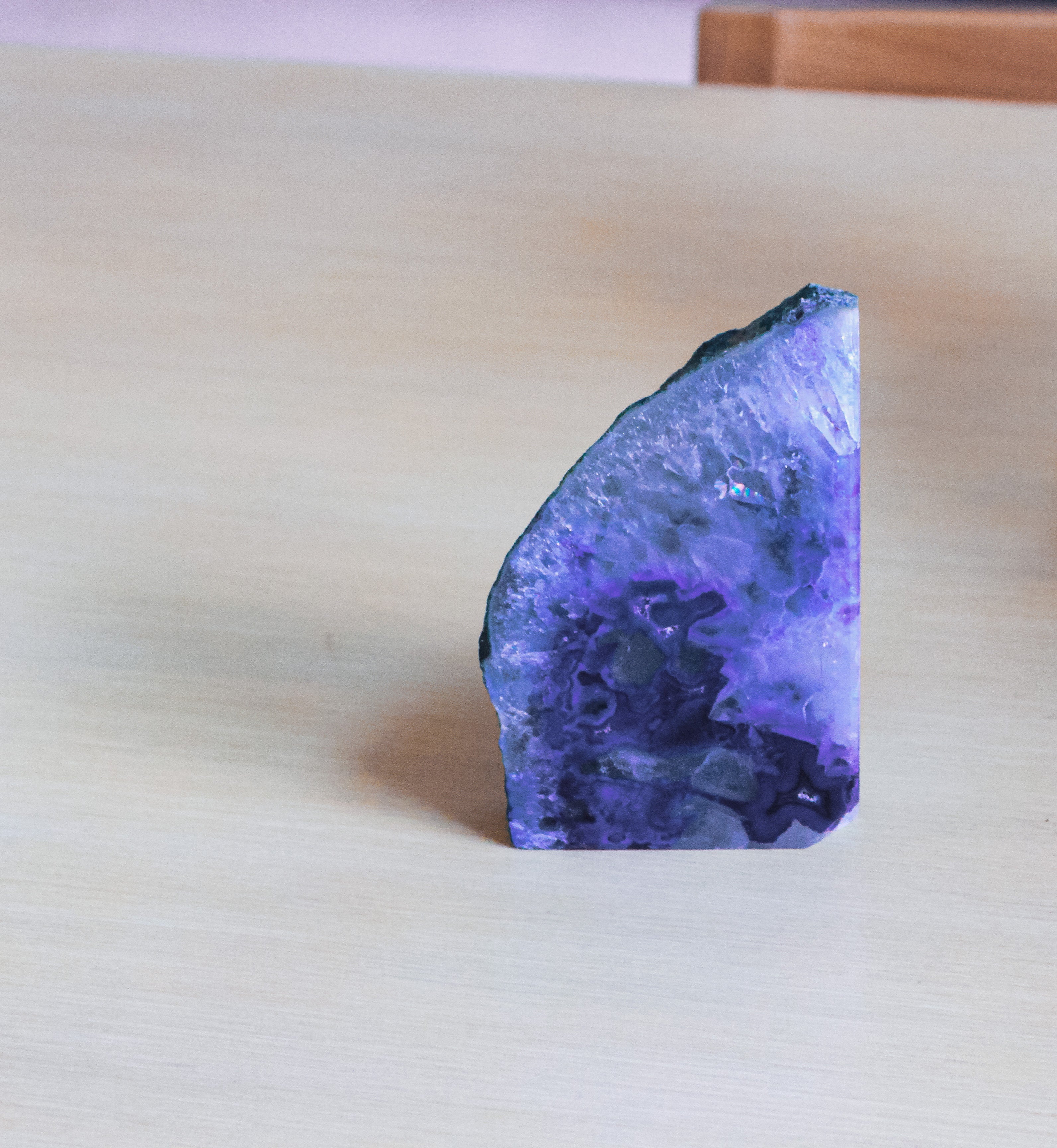 Blue Agate Geode