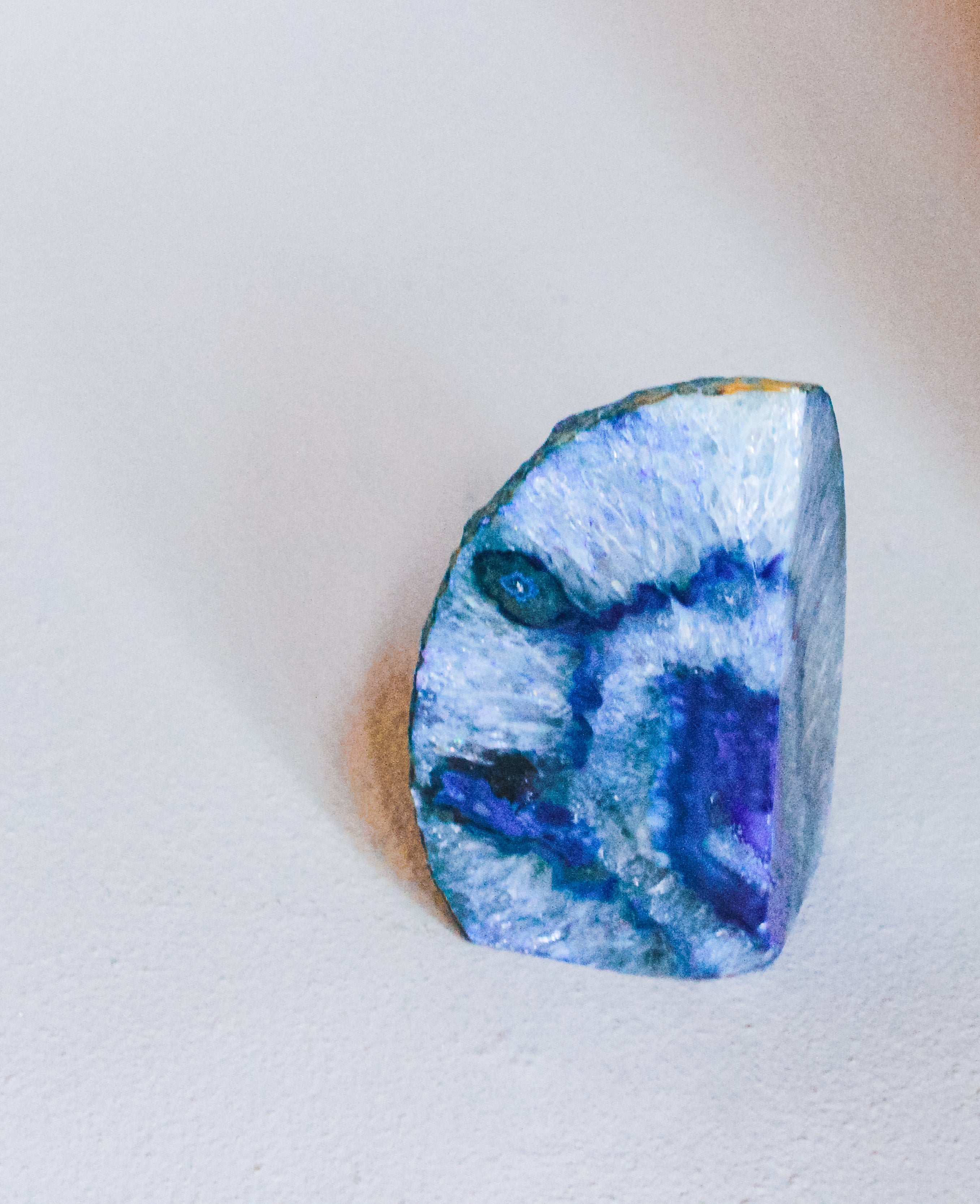 Blue Agate Geode